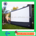 Customized praktischen Oxford Tuch Outdoor Film aufblasbaren Bildschirm Film im Park